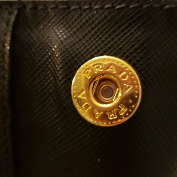 Prada saffiano lux double zip tote bag - Picture 8 of 8